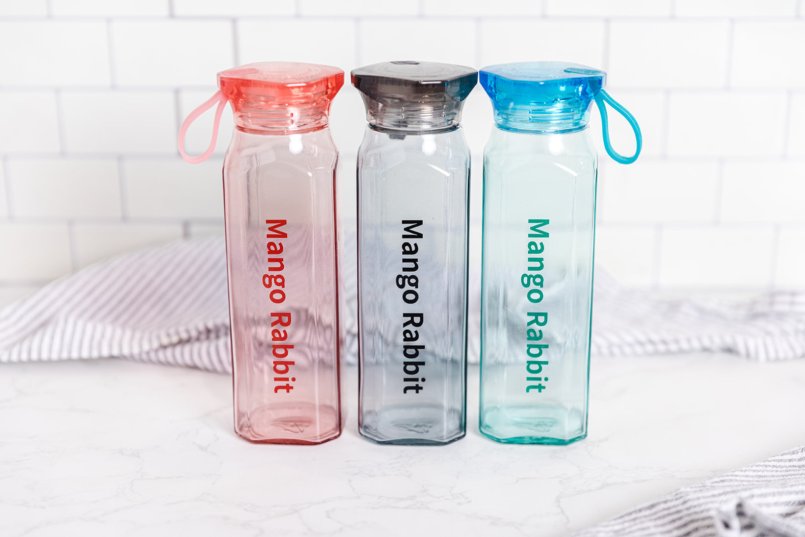 Mango Rabbit Glass Bottle